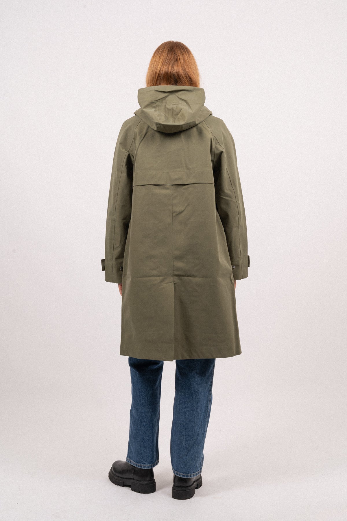 Malan Hood Raincoat - Four Leaf Clove