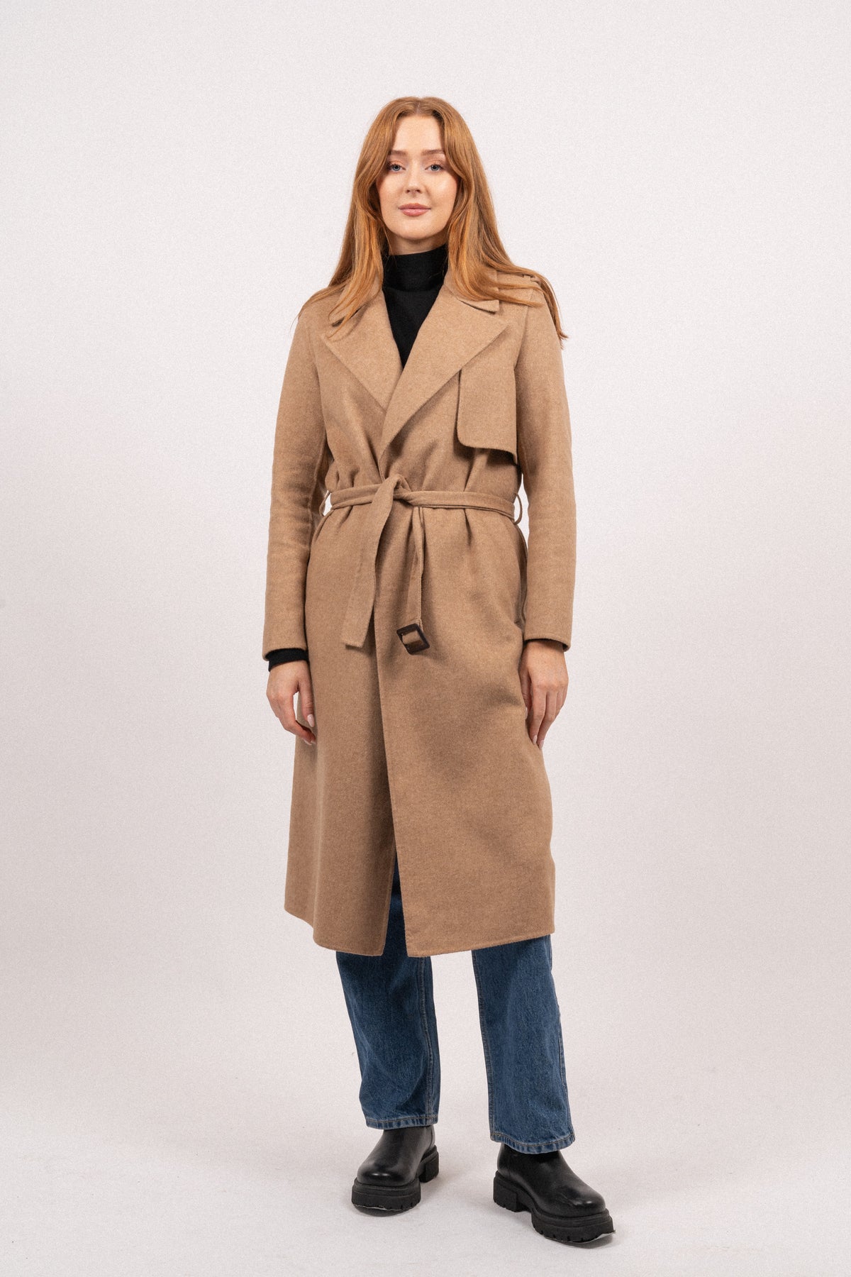 Tana LS Handmade Coat B - Camel