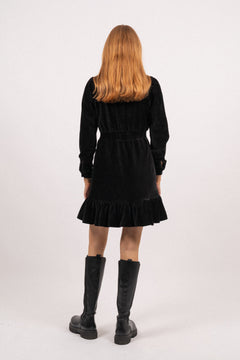 Floriana Shirt Dress - Black