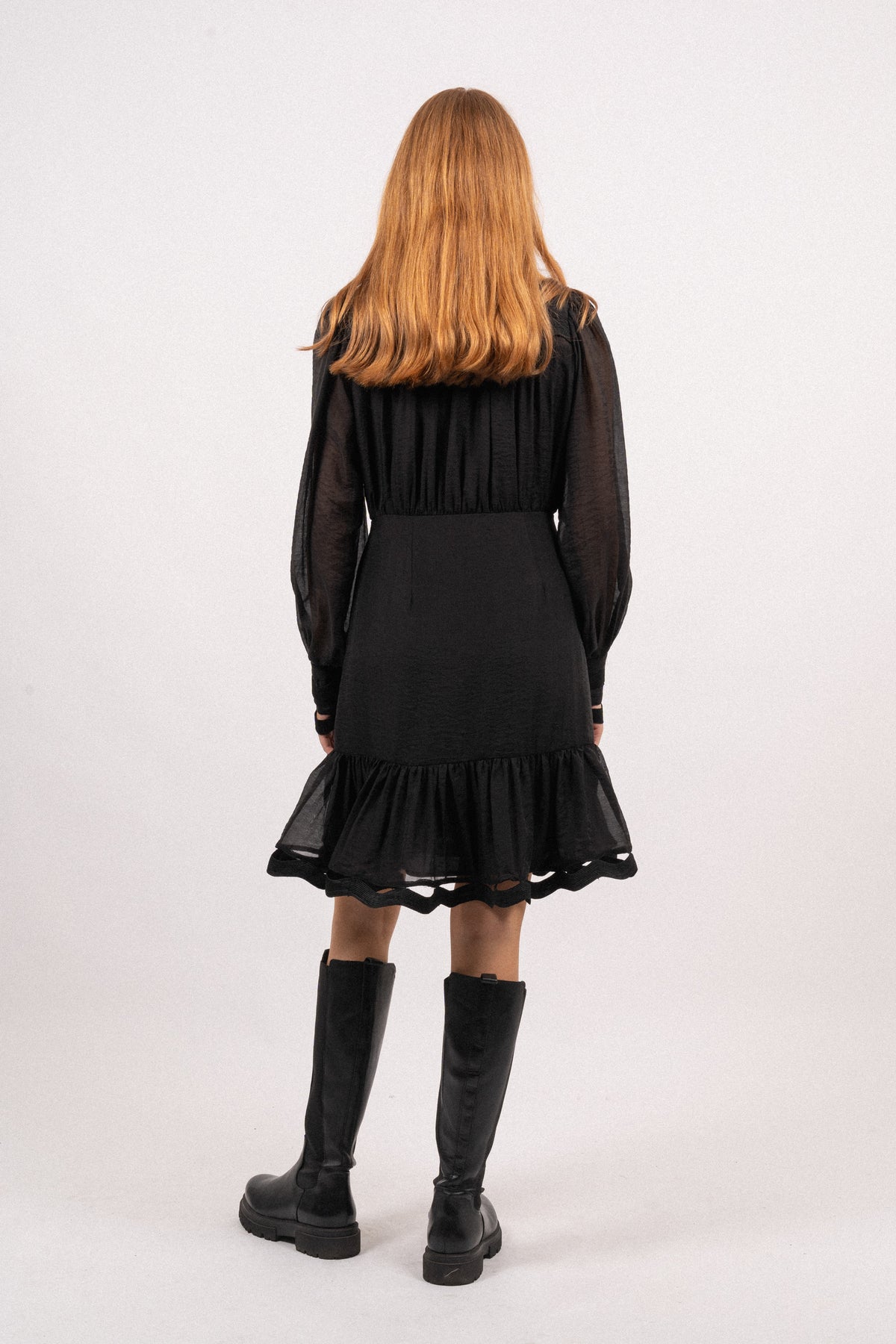 Yasponira LS Dress - Black