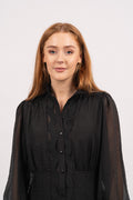 Yasponira LS Dress - Black