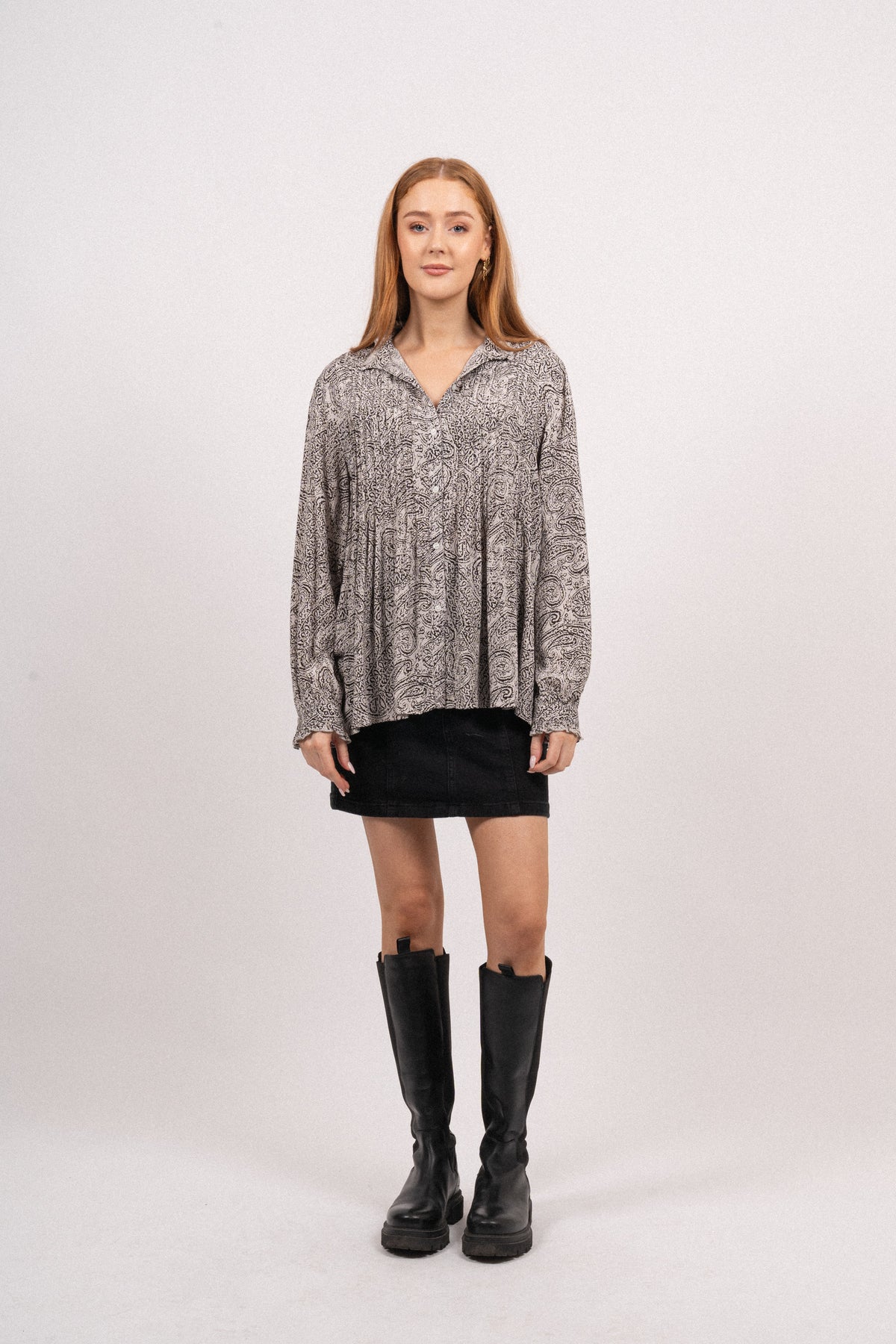 Vilja Blouse - Black