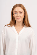 Semele Shirt - Egret