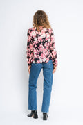 CisiraIW Blus - Pink Floaty Flower