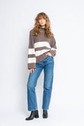 OthiliaIW Gittel Pullover - Whisper White/Sandy Grey