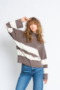 OthiliaIW Gittel Pullover - Whisper White/Sandy Grey