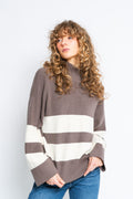 OthiliaIW Gittel Pullover - Whisper White/Sandy Grey