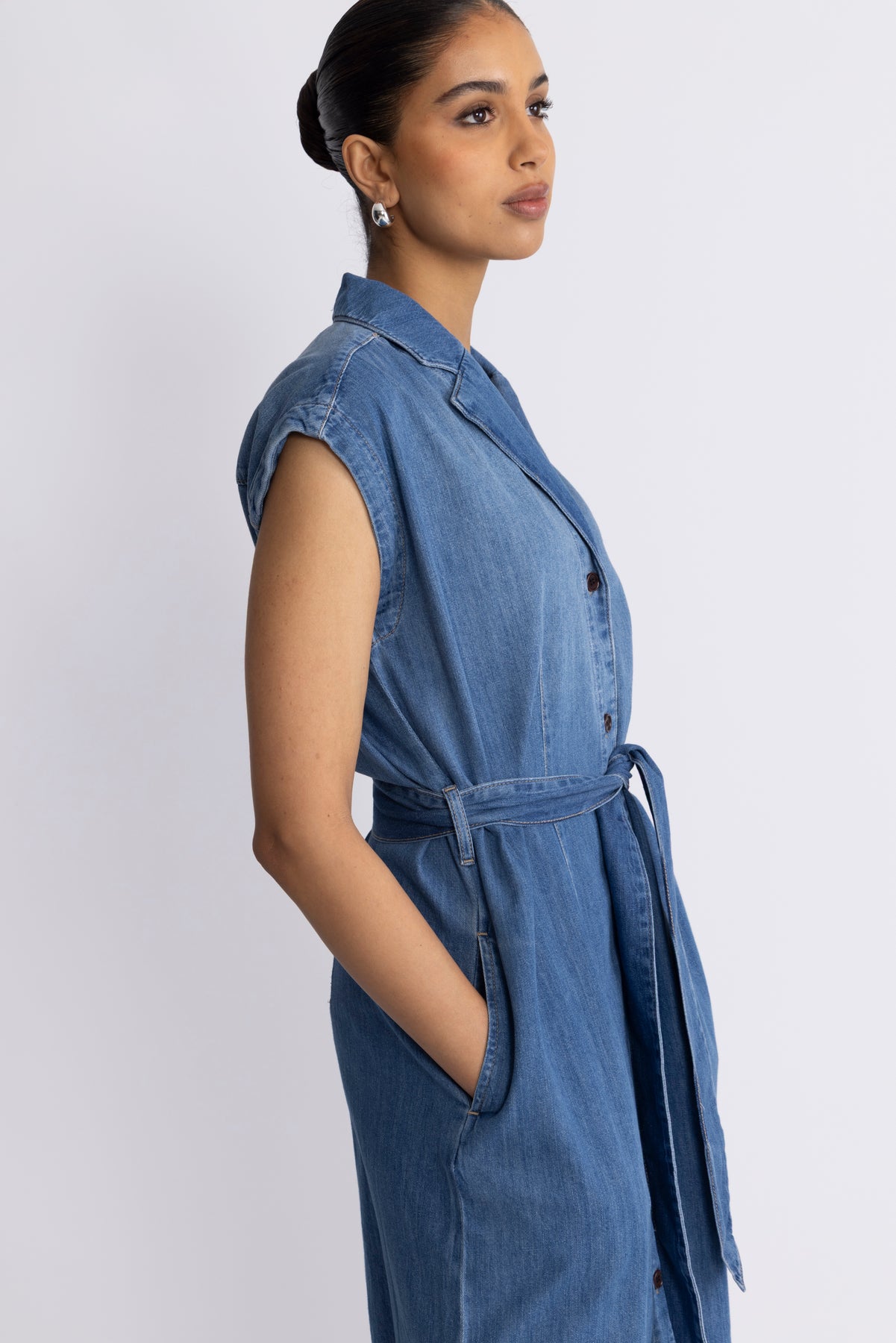 Pitti Nalin Dress - Mellanblå
