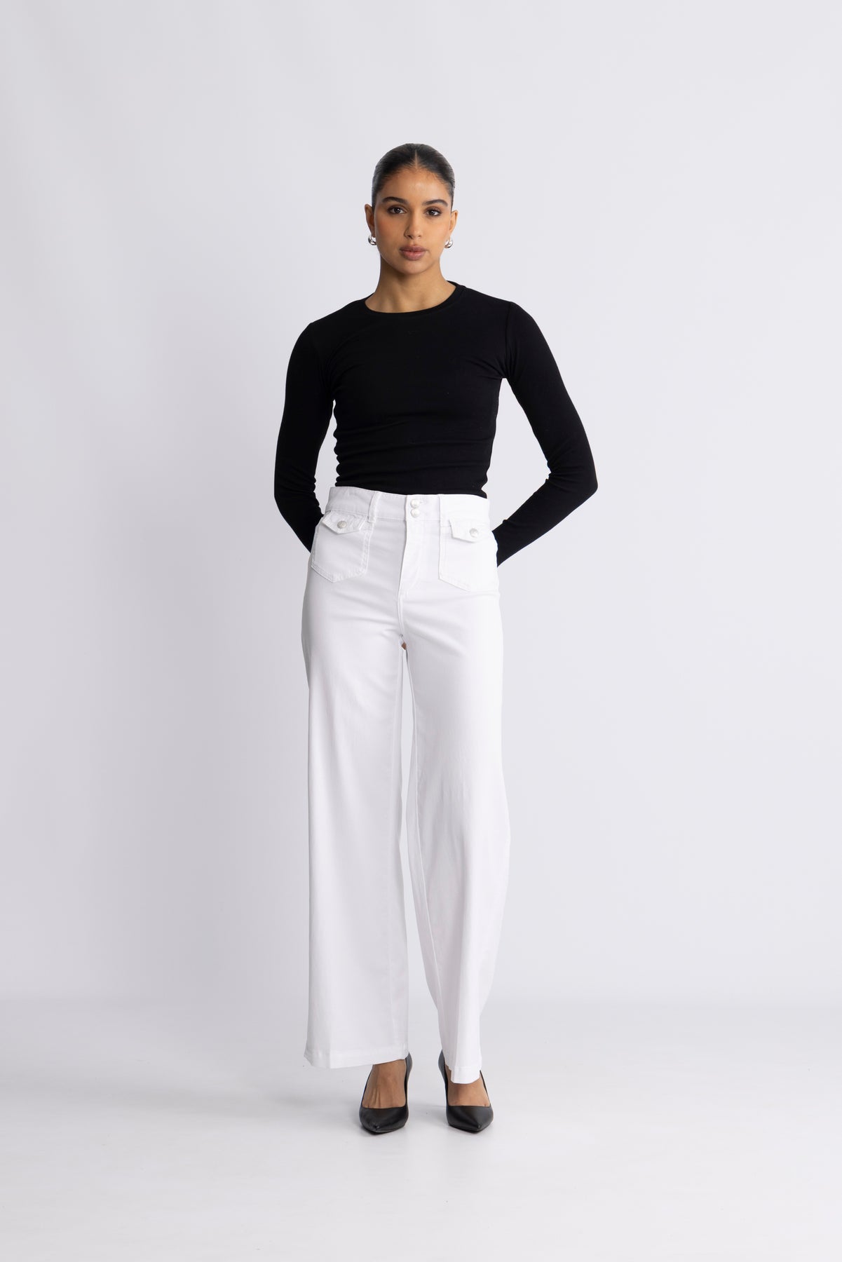 Colette Bianco Jeans - Vit