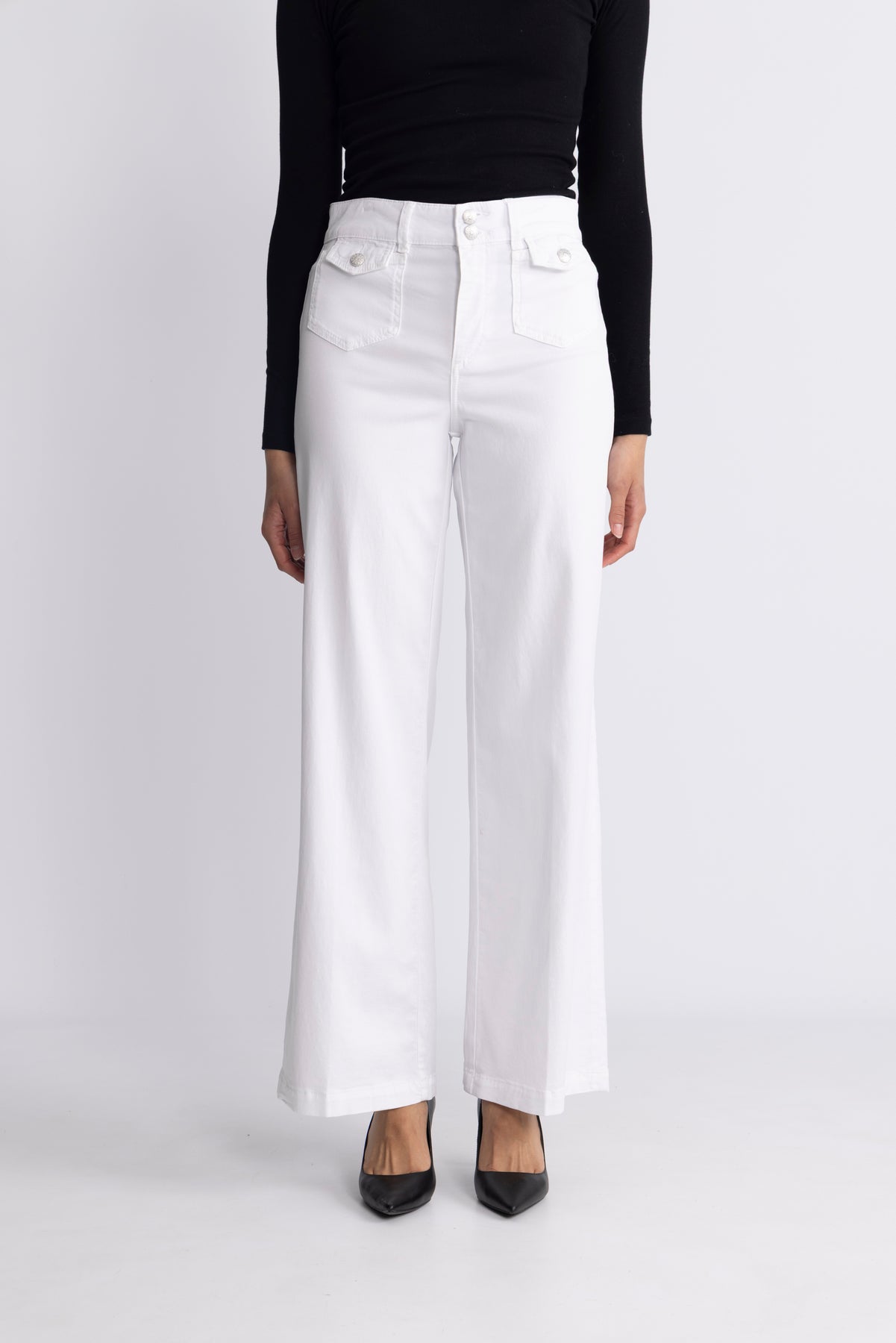 Colette Bianco Jeans - Vit