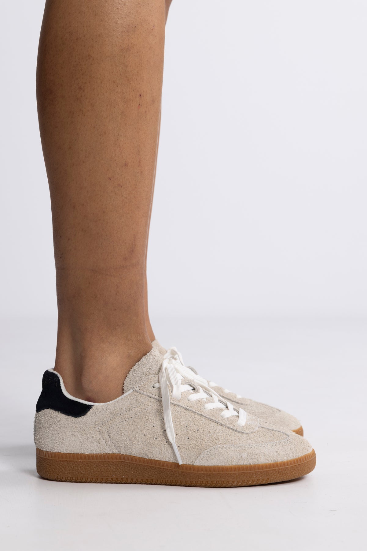 Ace W Suede - Beige Black