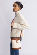 Canvas Bucket Bag - Brun