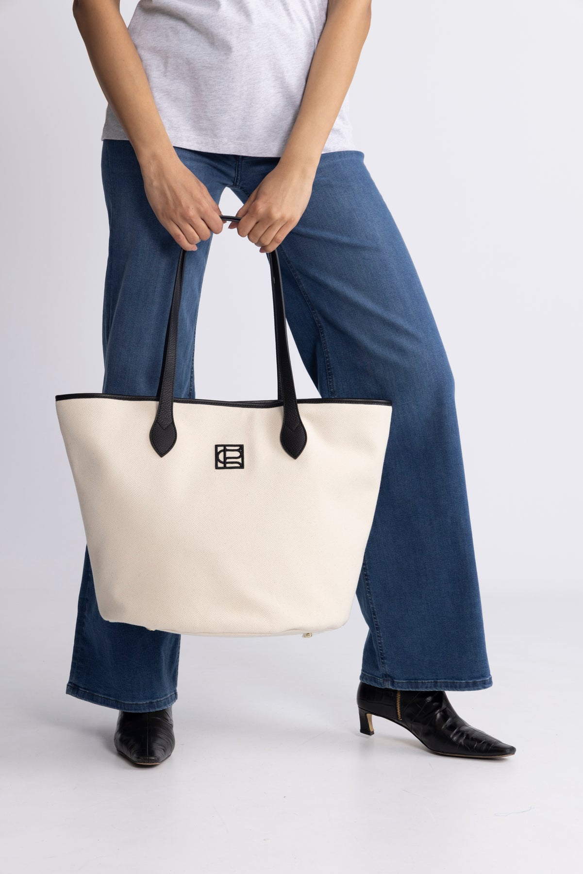 Canvas Tote Bag - Svart