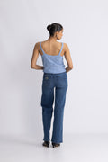 Cressida Melange Knit Top - Regatta