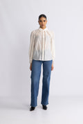 Cmmolly-Shirt Lace Band - Jet Stream