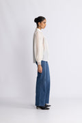 Cmmolly-Shirt Lace Band - Jet Stream