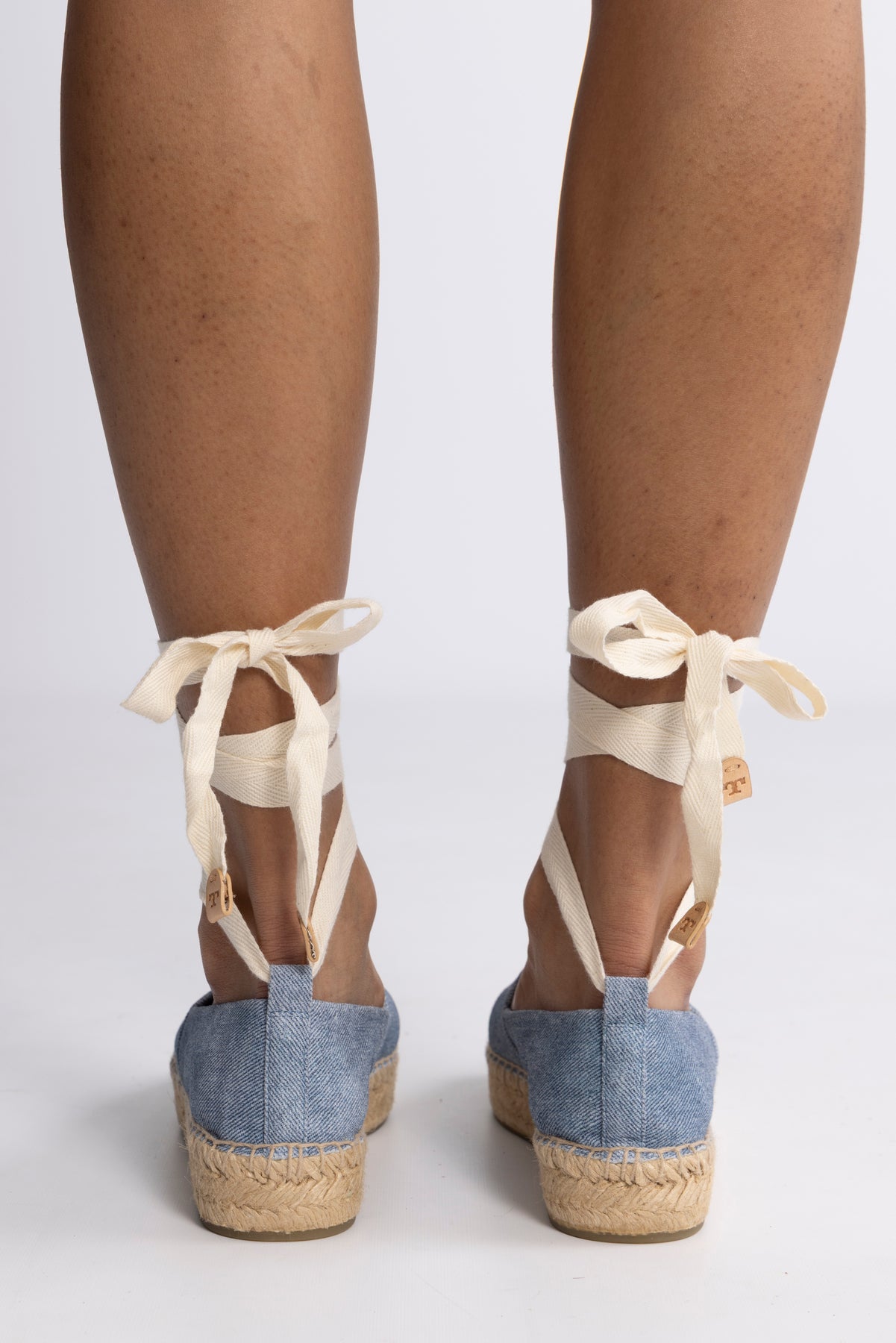 Cap-Toe Espadrille - Blue Cloud / Naturale