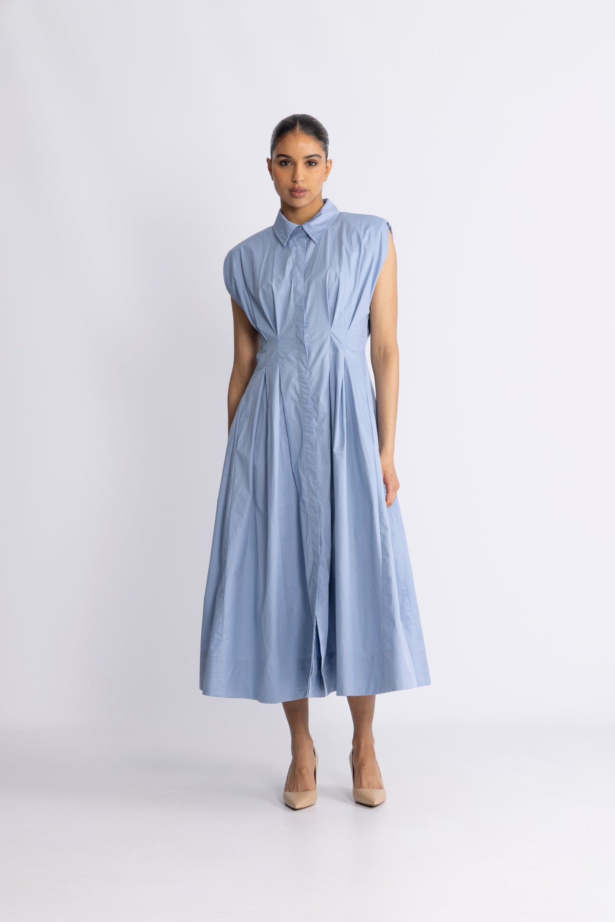 Cmshirley Dress - Forever Blue