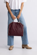 Falabella Fold-Over Tote Bag - Plum