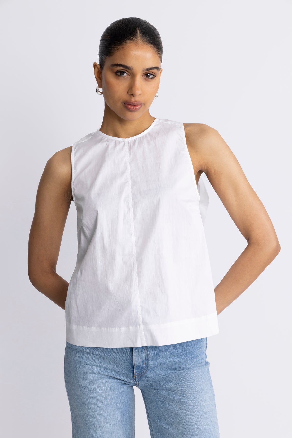 Sannacc Bow Top - Vit
