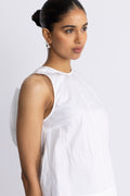 Sannacc Bow Top - Vit