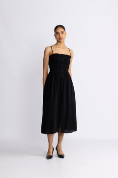 Briona Strap Dress - Black