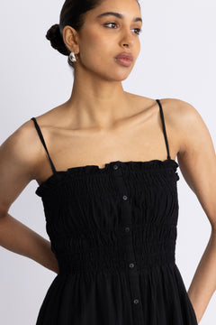 Briona Strap Dress - Black