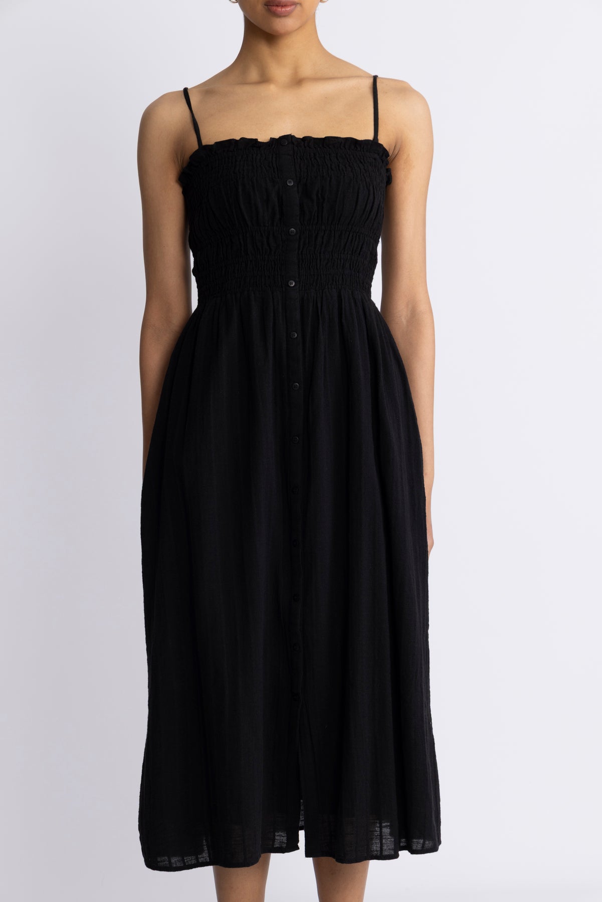 Briona Strap Dress - Svart