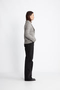 Yassala Ls Tie Neck Knit Cardigan - Medium Grey Melange
