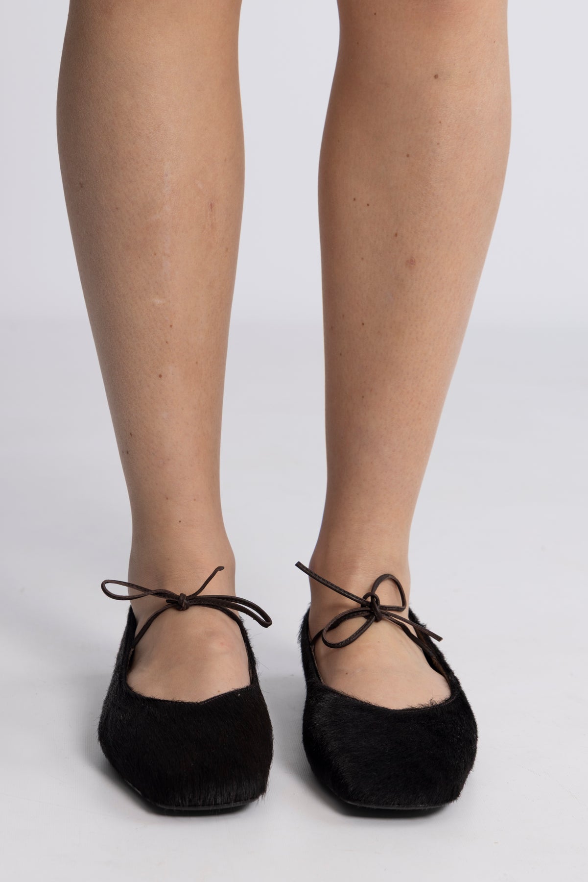 Sway Leather Ballerinaskor - Soft Brown