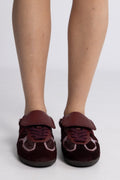 TB.490 Club Leather Sneakers - Soft Burgundy