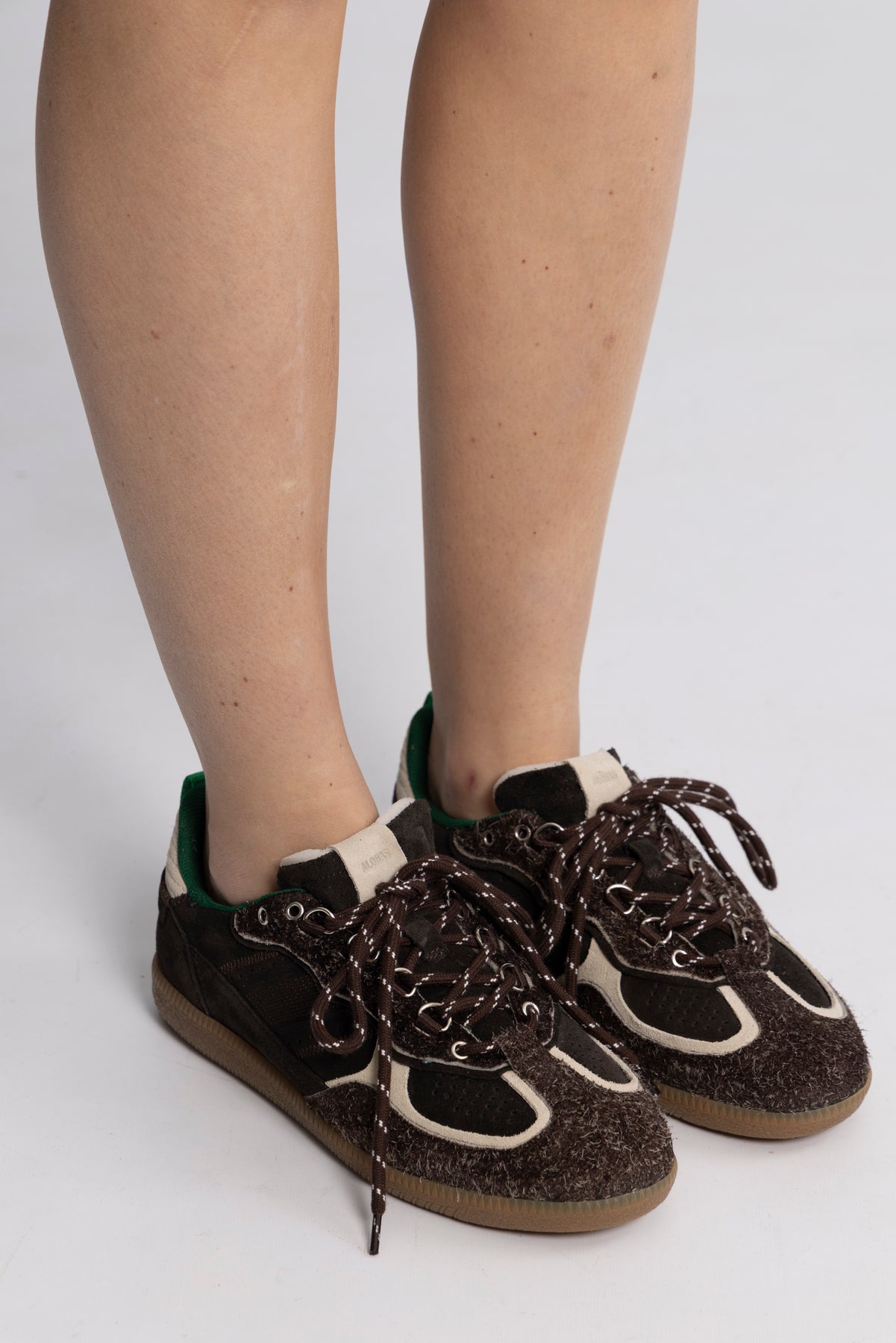 TB.490 Trek Leather Sneakers - Brun