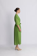 Vilmi 3/4 Ankle Wrap Dress - Spindle Tree