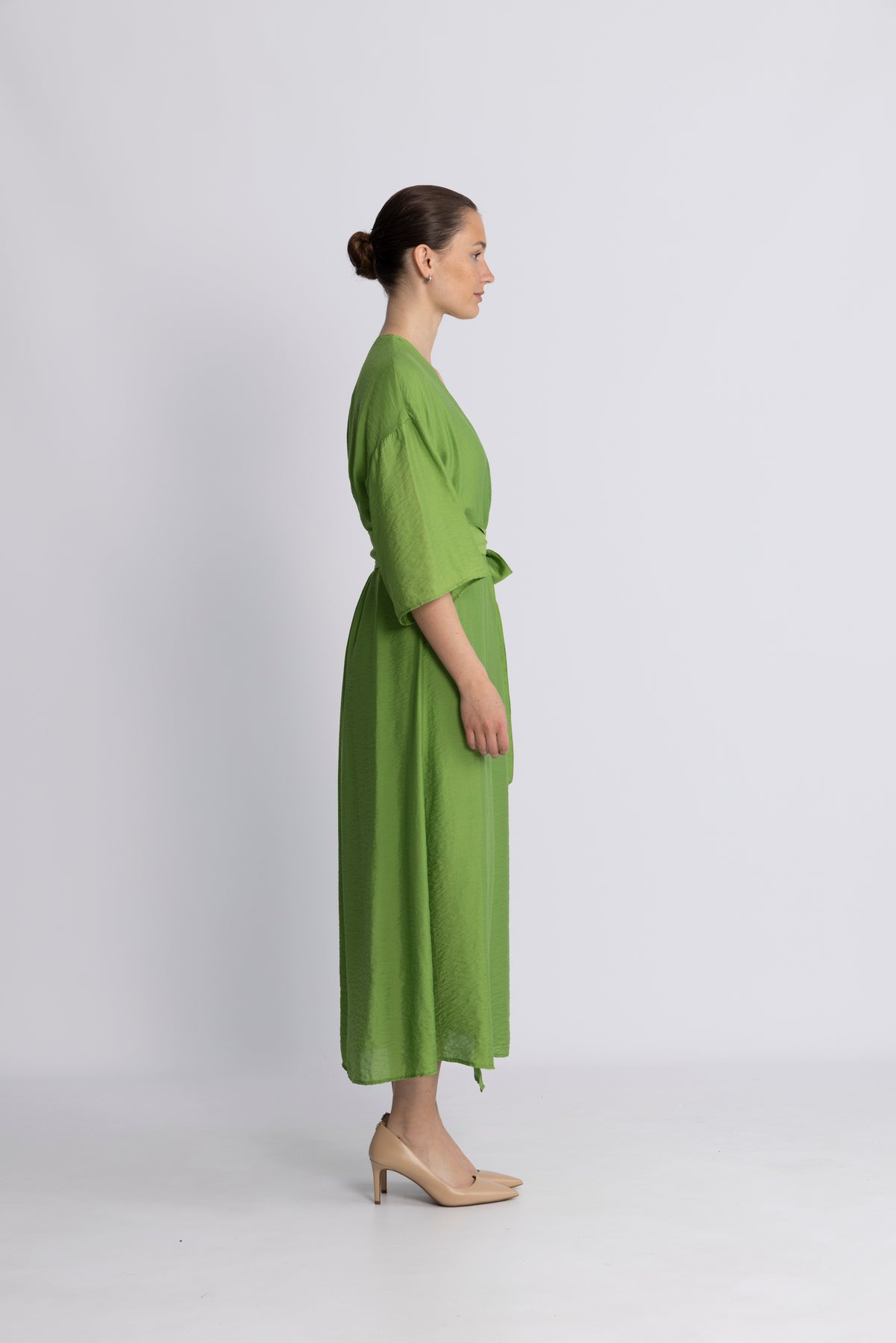 Vilmi 3/4 Ankle Wrap Dress - Spindle Tree