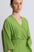 Vilmi 3/4 Ankle Wrap Dress - Spindle Tree