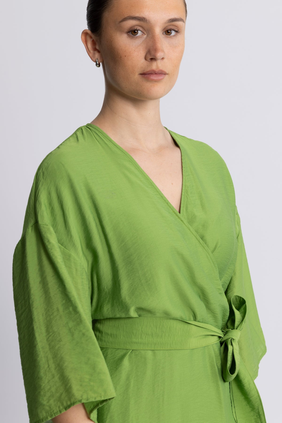 Vilmi 3/4 Ankle Wrap Dress - Spindle Tree