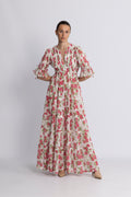 byTiMo Bohemian Relaxed Dress - Pink Meadow