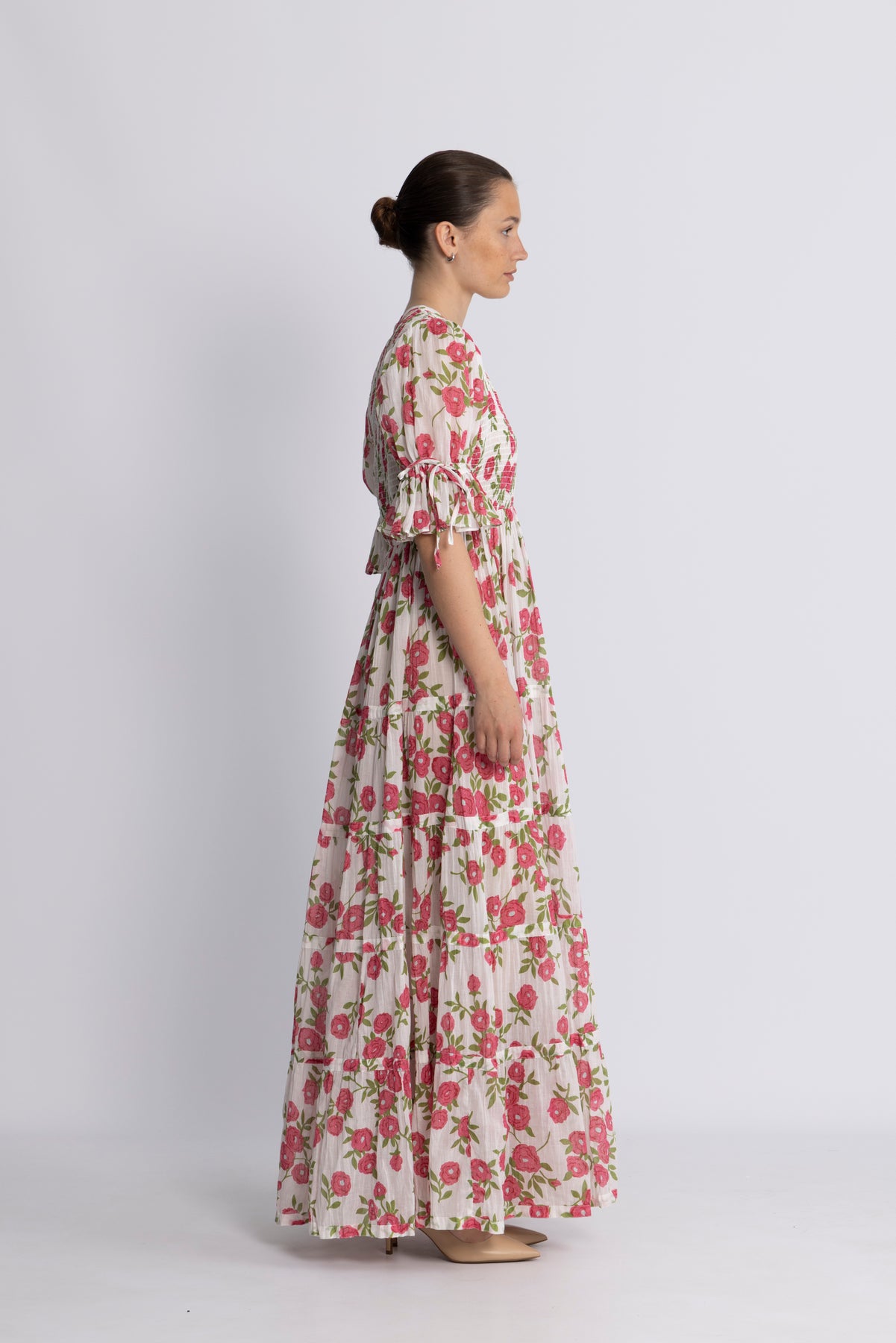 byTiMo Bohemian Relaxed Dress - Pink Meadow