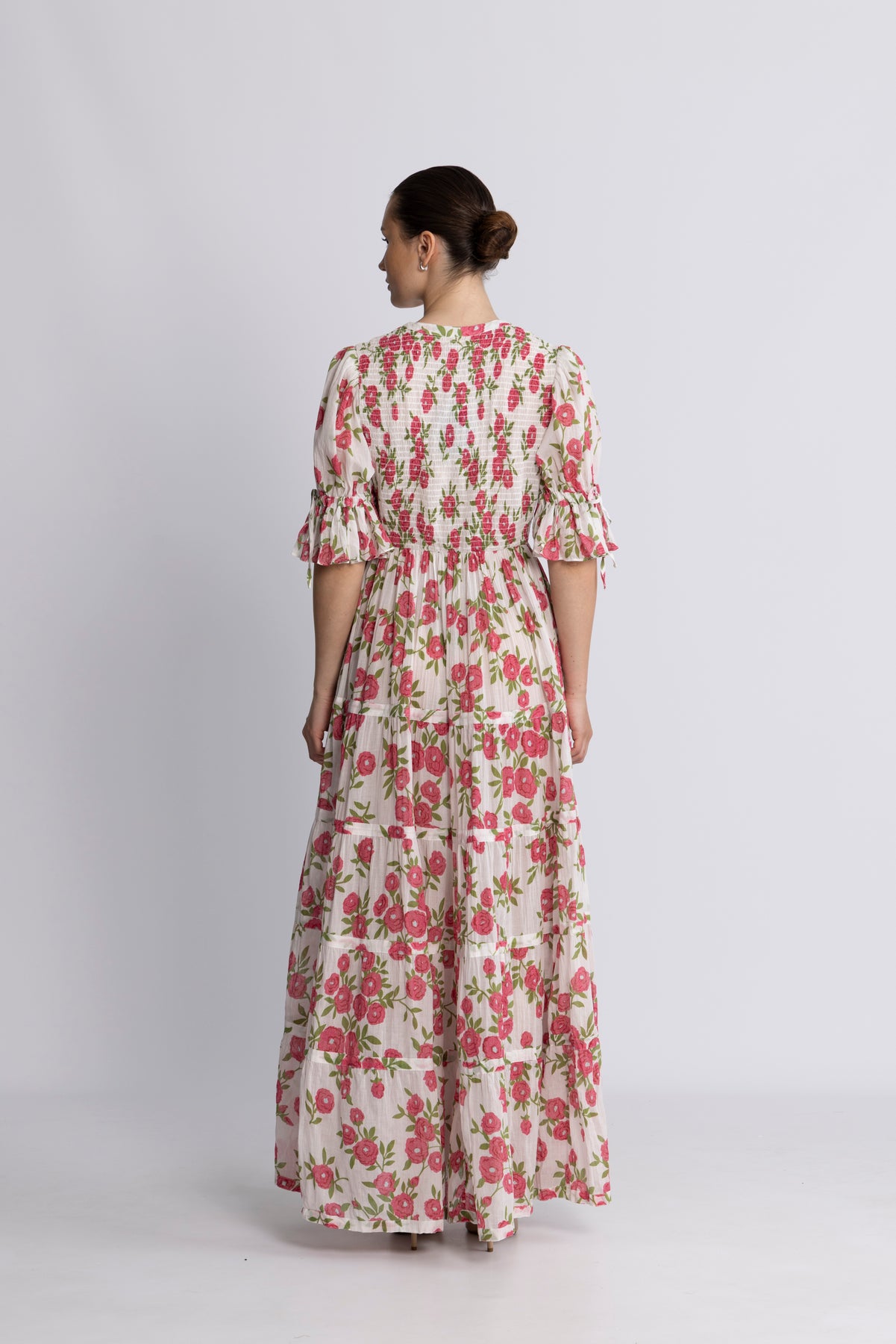 byTiMo Bohemian Relaxed Dress - Pink Meadow