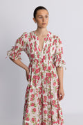 byTiMo Bohemian Relaxed Dress - Pink Meadow