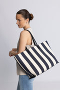Day Travel Stripe Bag - Navy Blazer