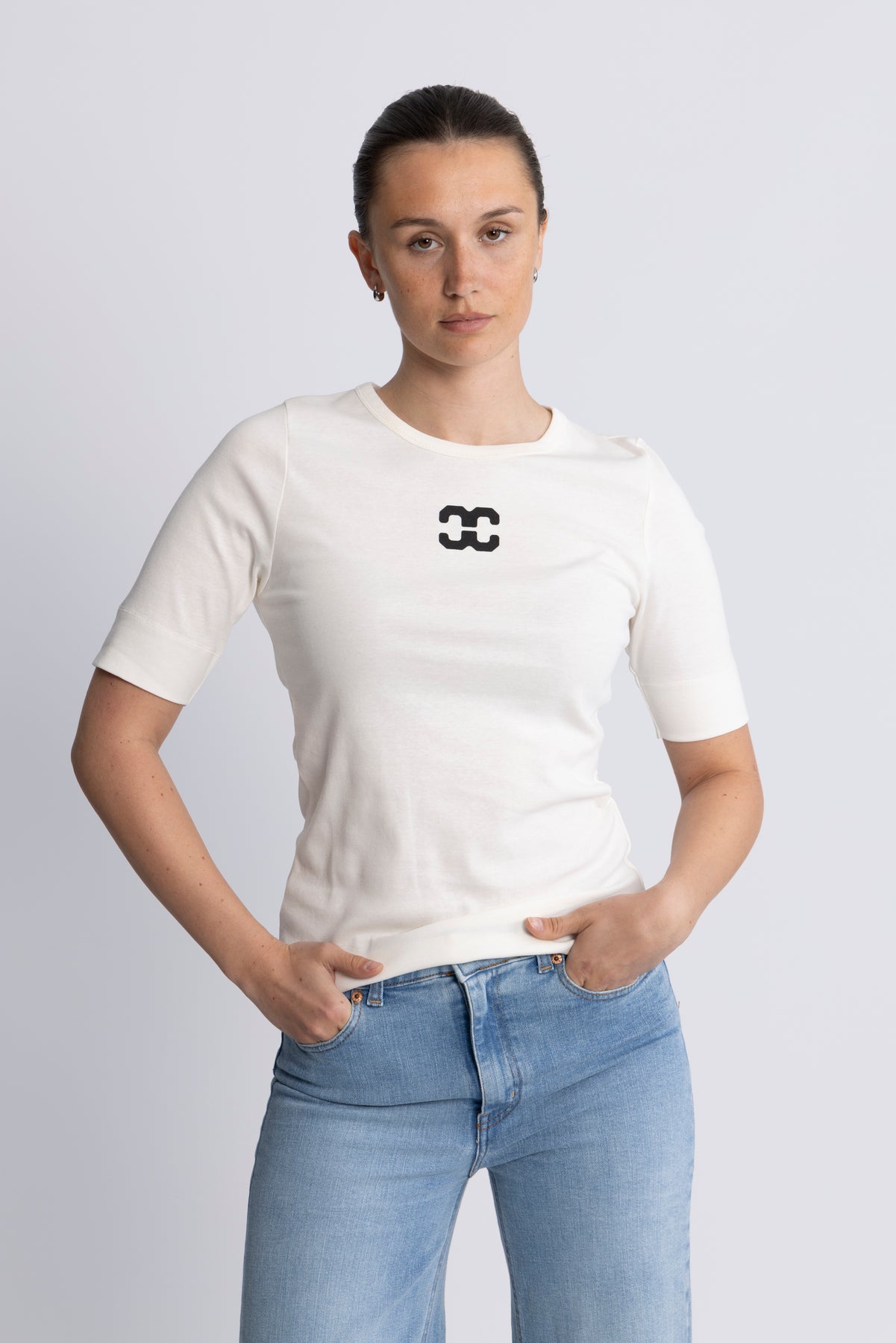Grannycc Logo Tee - Off White