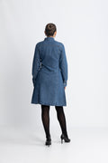 SophinaIW Short Dress - Washed Denim