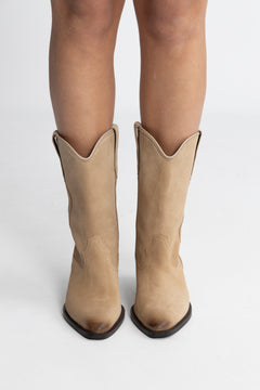 Nikki Suede - Beige Suede