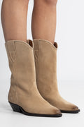 Nikki Suede - Beige mocka
