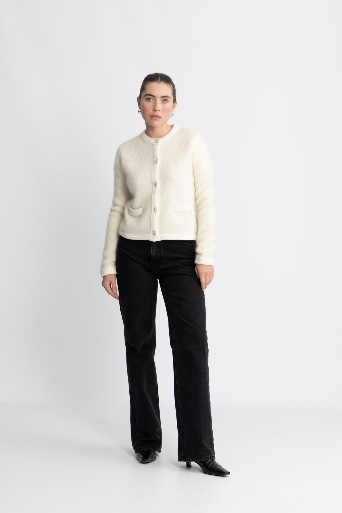 Una Chunky Jacket - Bright White