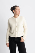 Una Chunky Jacket - Bright White