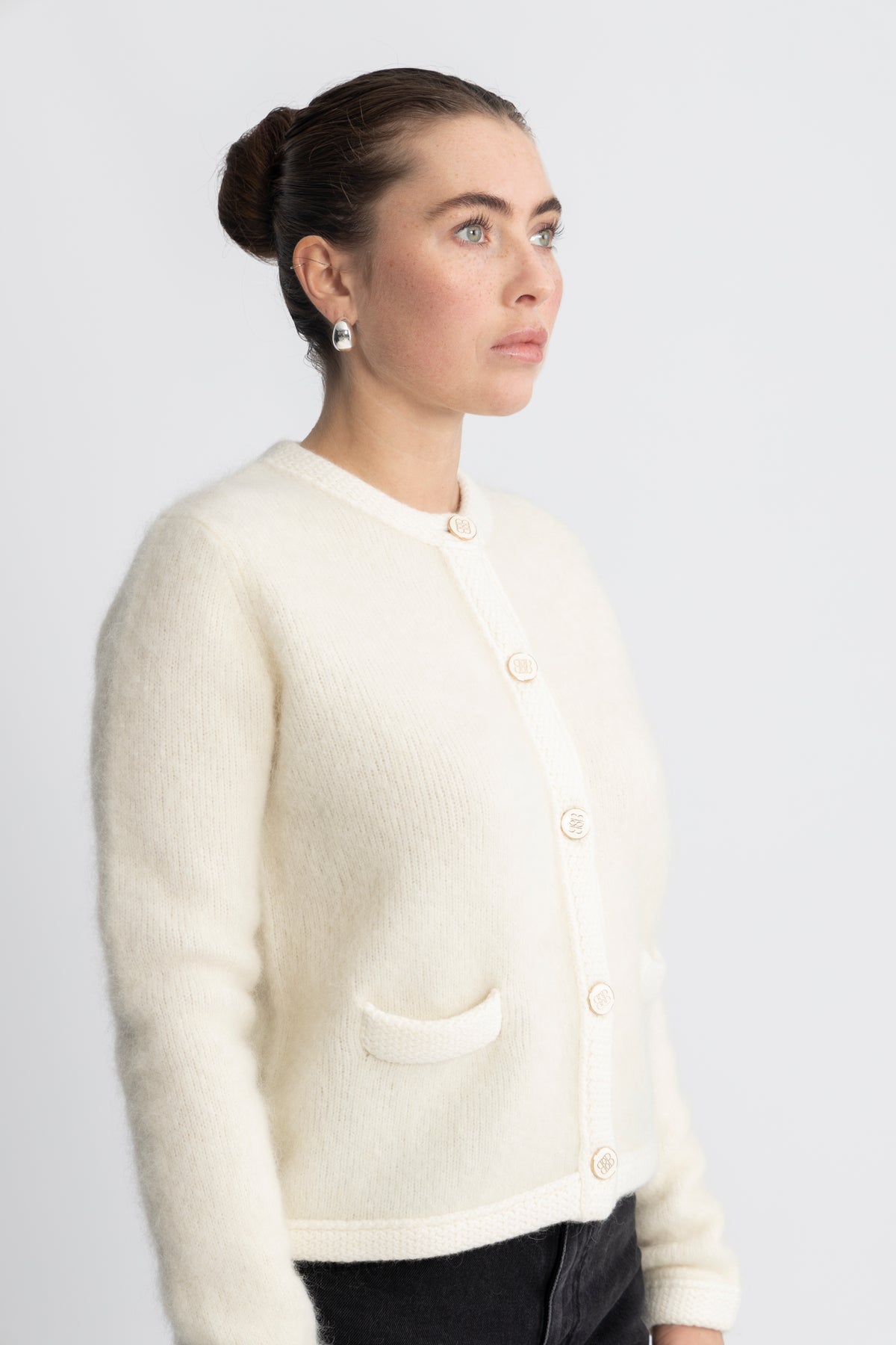 Una Chunky Jacket - Bright White