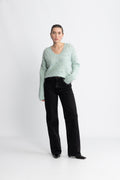 Cmmarni-Pullover - Silt Green Melange