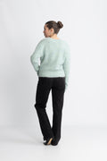 Cmmarni-Pullover - Silt Green Melange